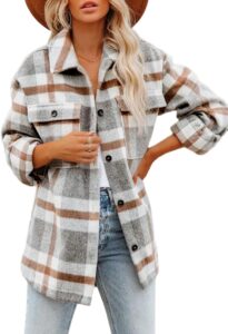 Women's Cozy Flannel Shacket