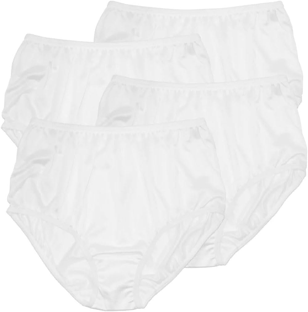 Silky-Smooth Classic Nylon Panties for Everyday Comfort