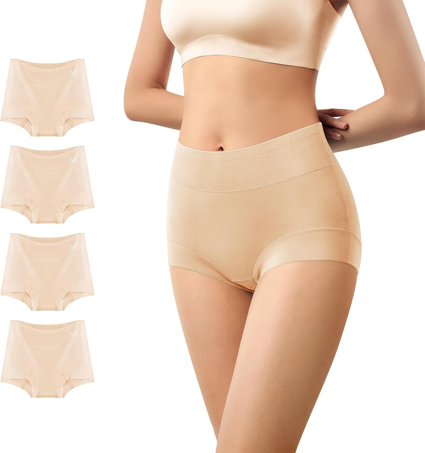 High Waisted Cotton Underwear for Women – Ultra Comfortable Fit