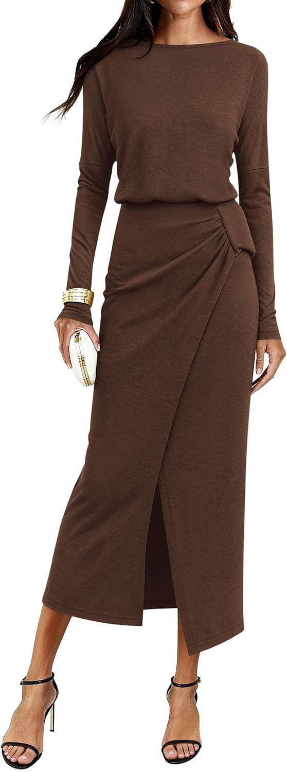 Elegant Women’s Maxi Dress for Weddings & Formal Events