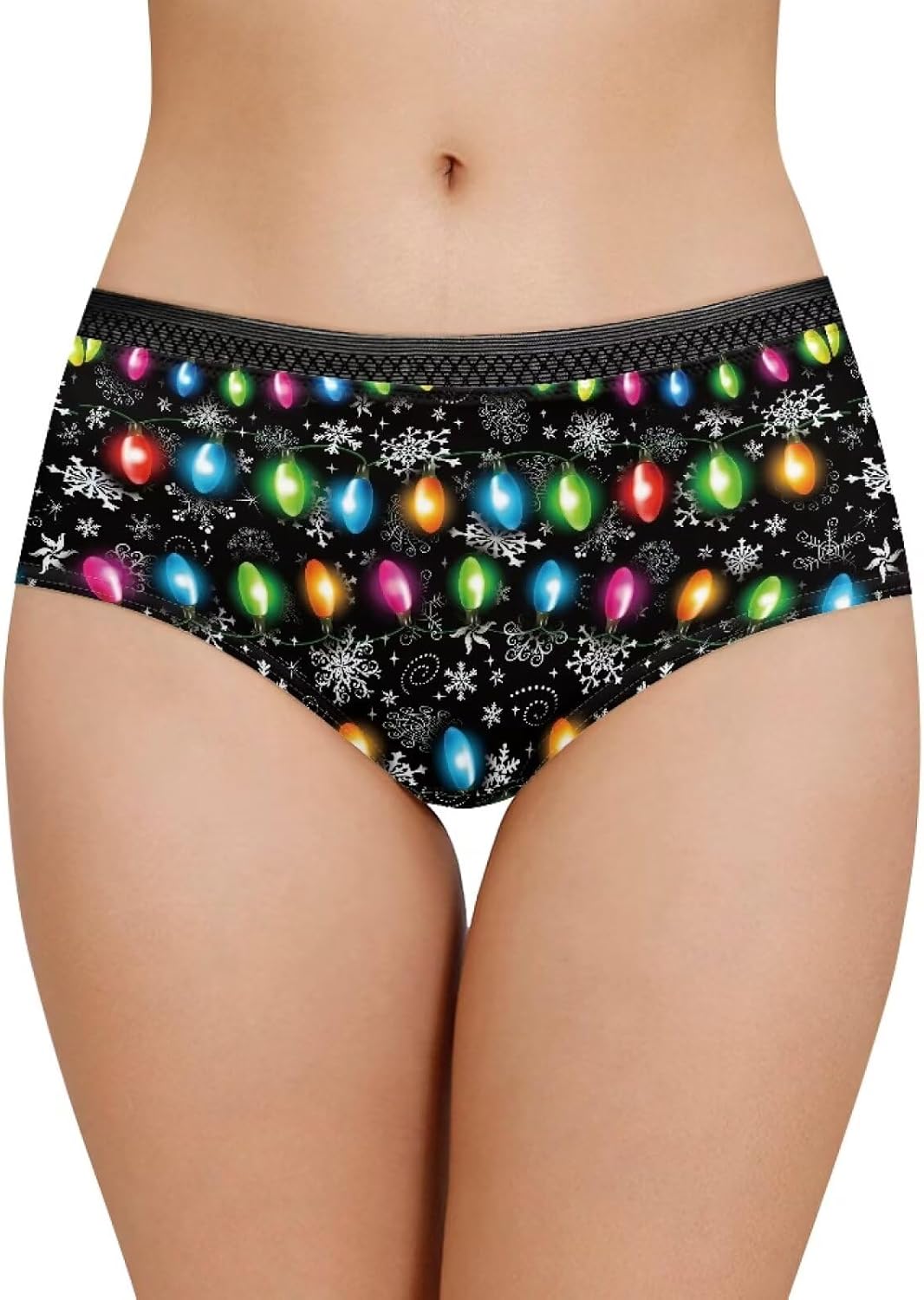 Plus Size Women’s Cotton Briefs – Comfortable High Waist Underwear