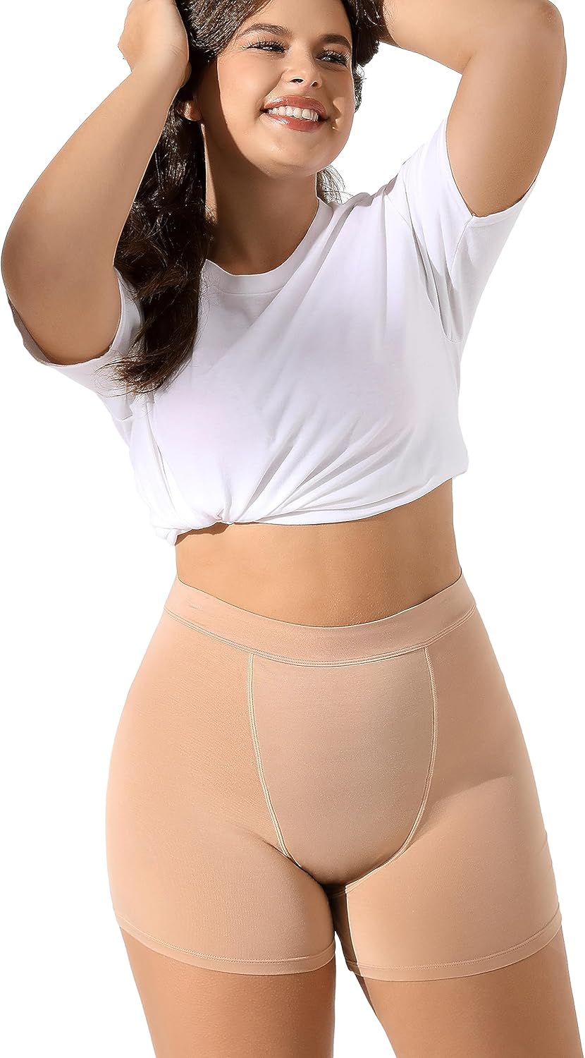 Goat Union 2-Inch Organic Period Underwear Boxer Briefs for Women