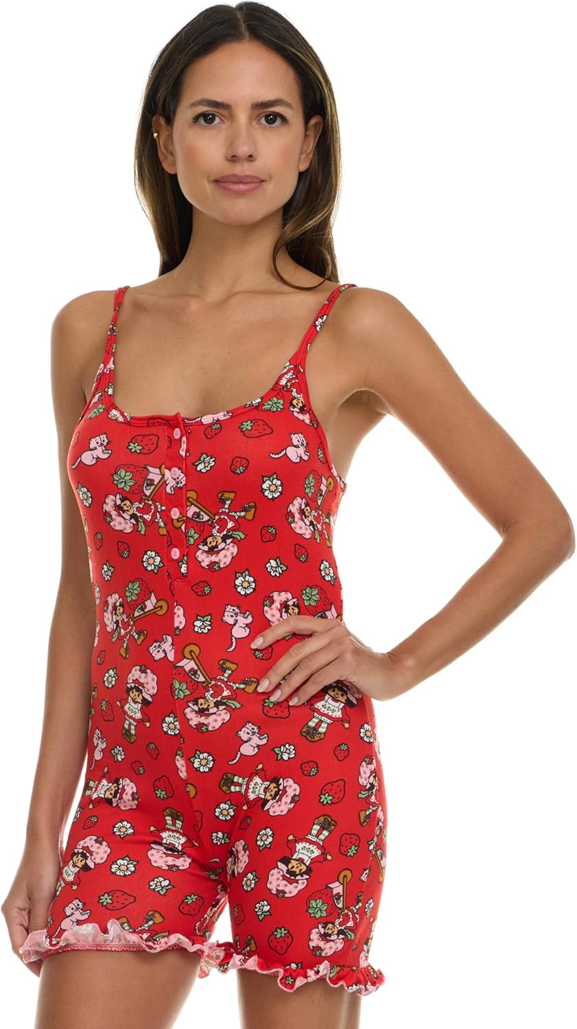 Women’s Cotton Short Onesie Pajama – Soft & Breathable Sleepwear