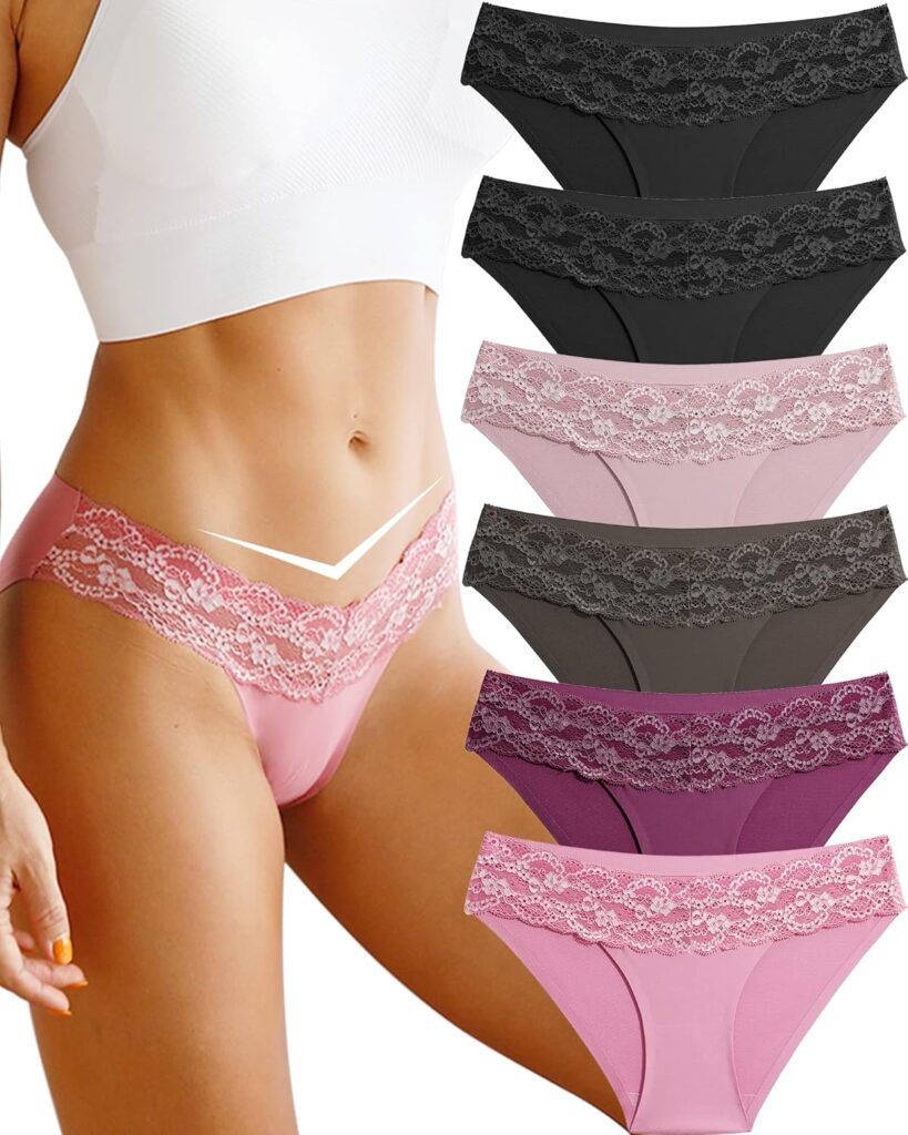 Seamless No-Show Bikini Underwear for Women – Invisible Under Clothes