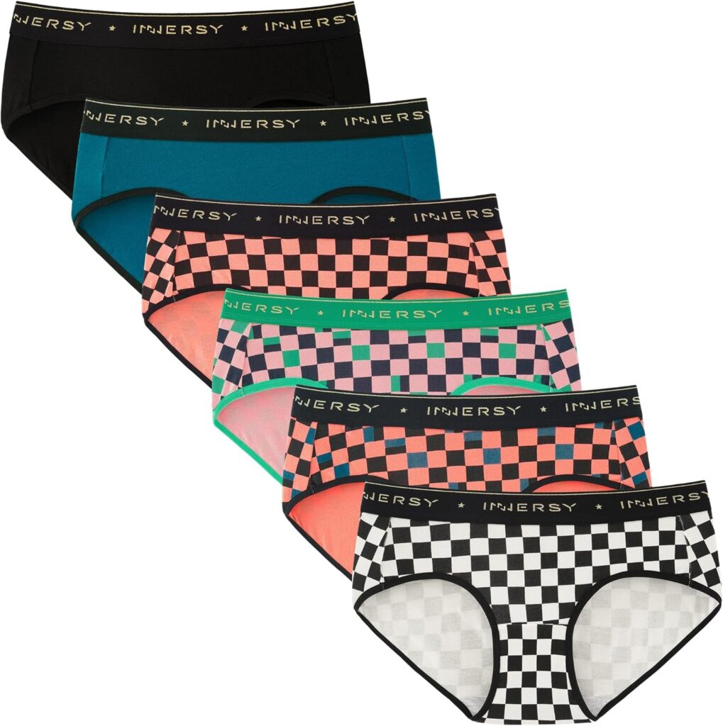 Women’s Cotton Hipster Panties – Soft Mid-Rise Underwear for Daily Comfort