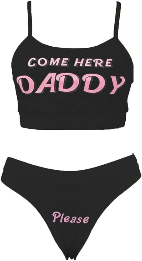 Multitrust Sexy Women Come Here Daddy Please Strappy Lingeri…