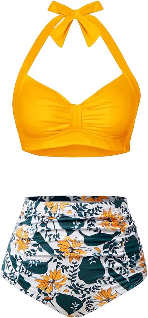 High Waisted Bikini Set – Two Piece Swimsuit for Women