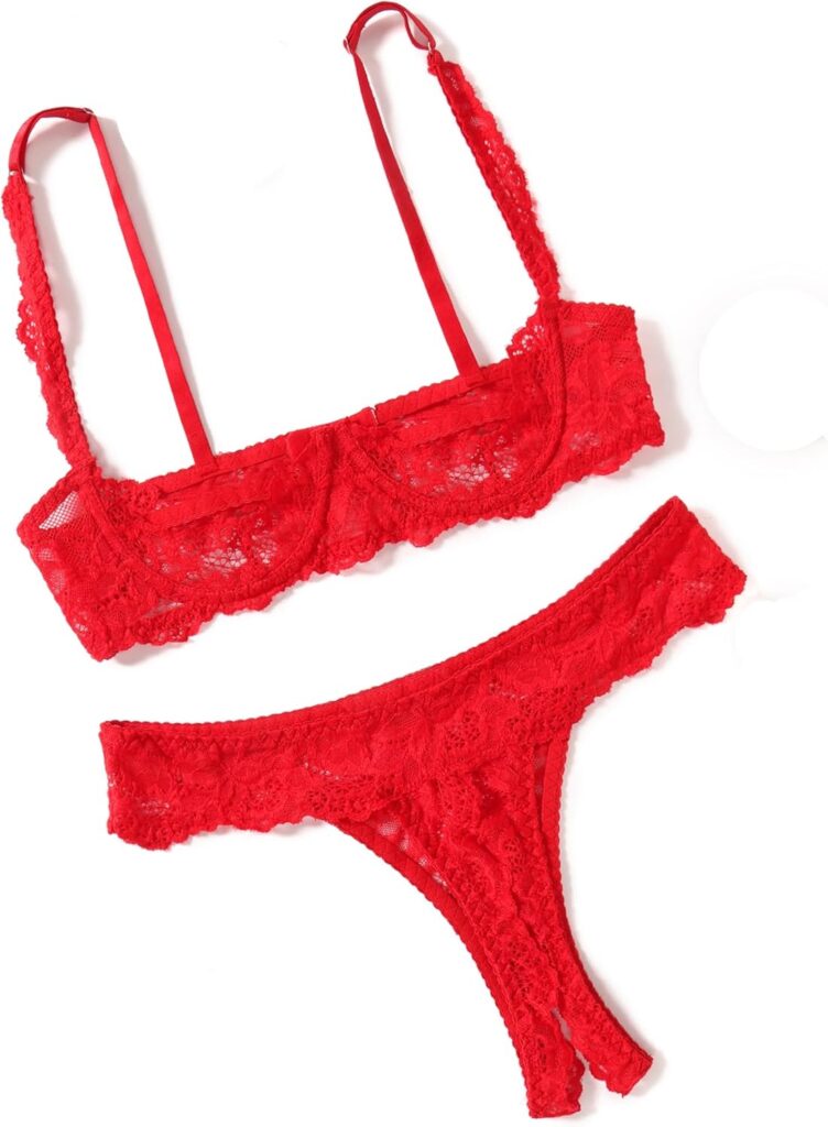 Lace Bra and Panty Set: Sexy Lingerie for Women