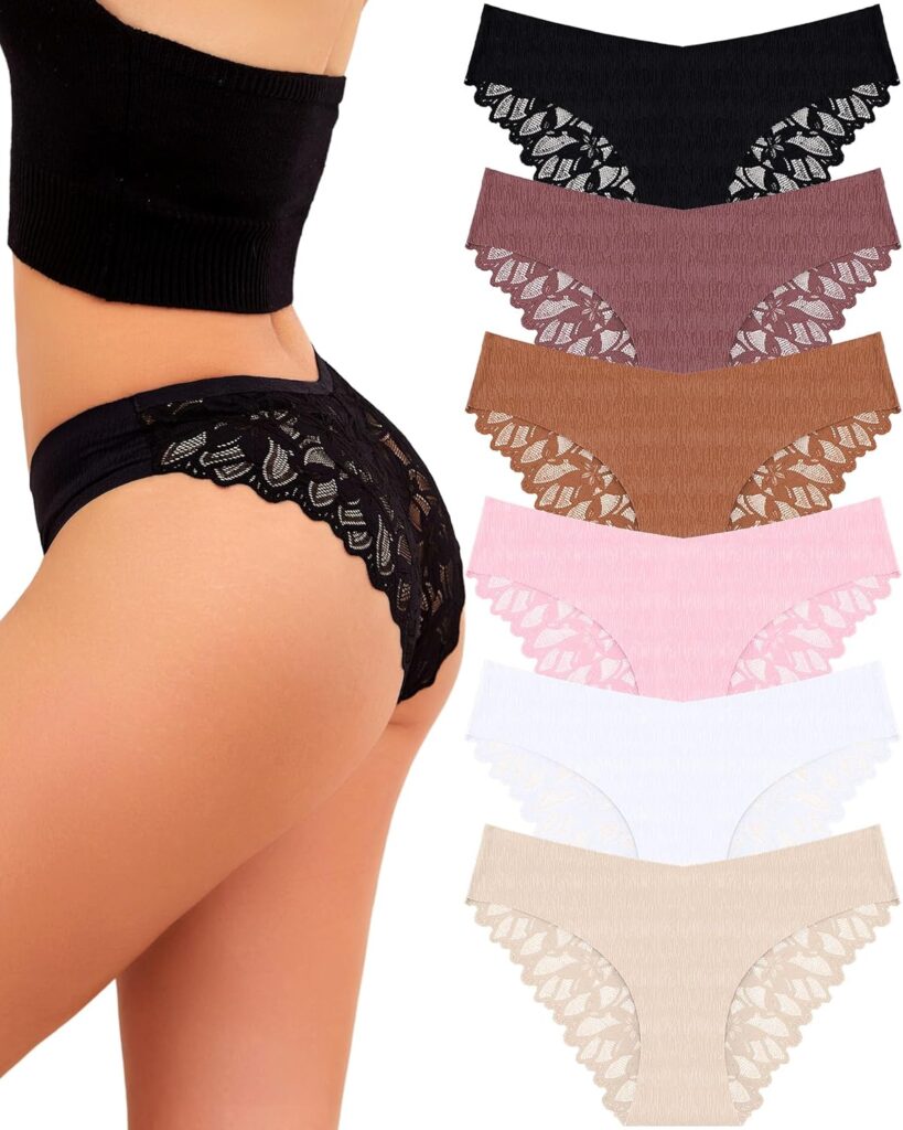 UNDER THE SEA Sexy Underwear for Women Seamless Soft Lace Hi…