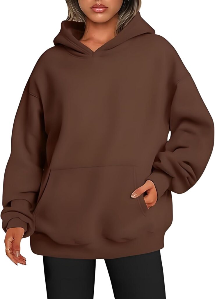 Women’s Oversized Hoodie Fleece Sweatshirt Fall Winter Soft …