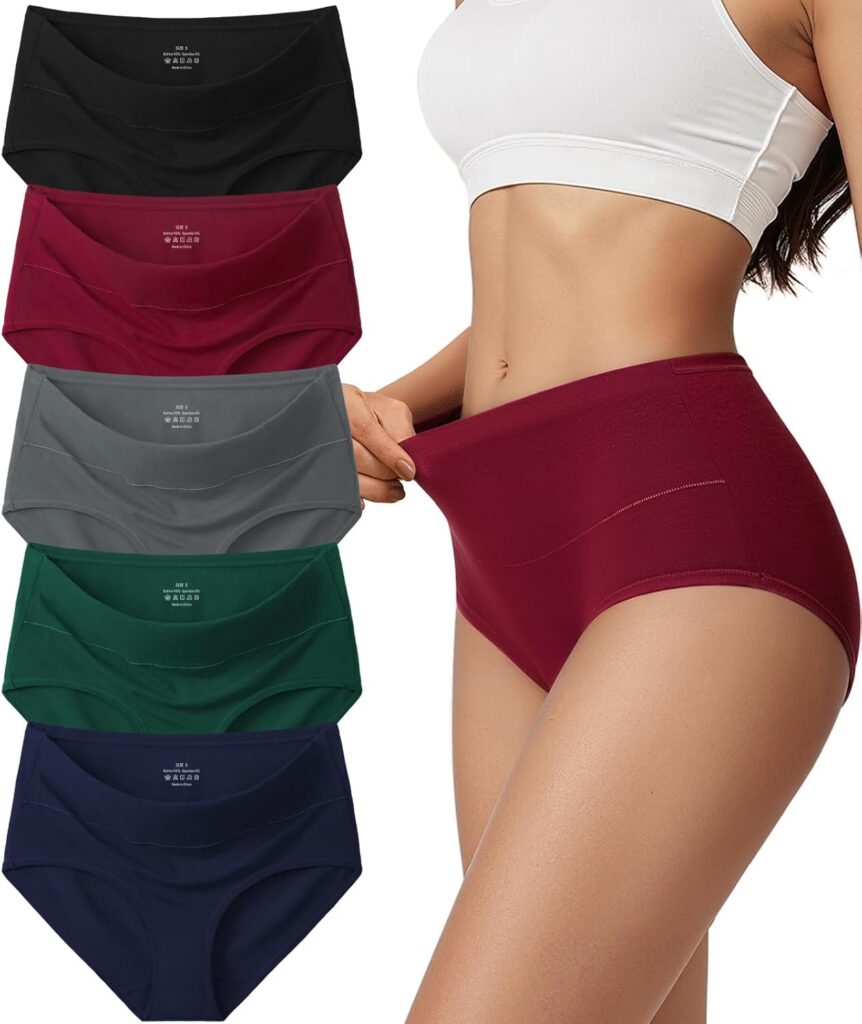 Full Coverage Cotton Underwear for Women – Soft, High Waisted & Stays Put