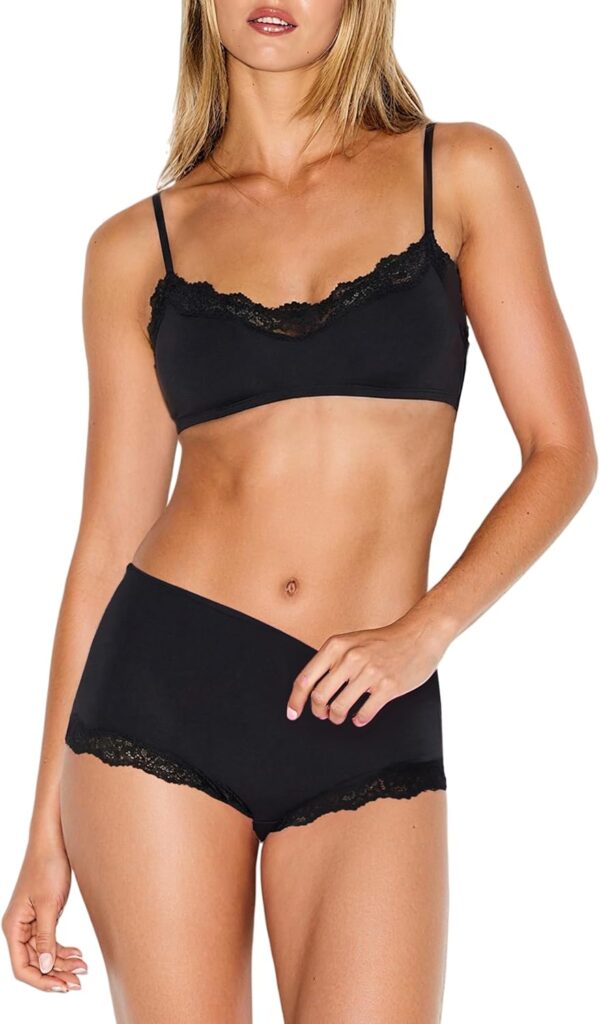 Women’s Lace Lingerie Set – Pullover Design, Removable Pads
