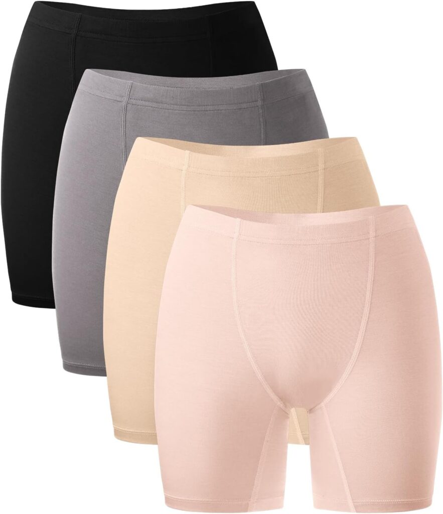 Bamboo Women’s Full Coverage Boy Shorts – Soft, Breathable Underwear