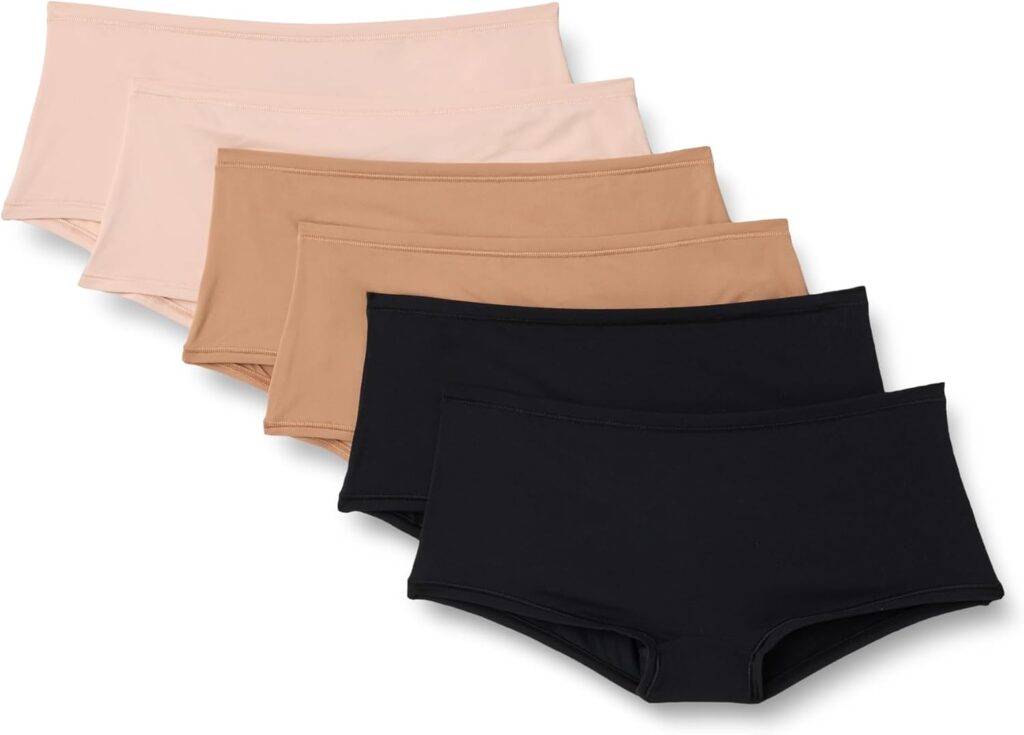 Invisible Seamless Boyshort Panties for Women – Ultra-Soft No-Show Comfort