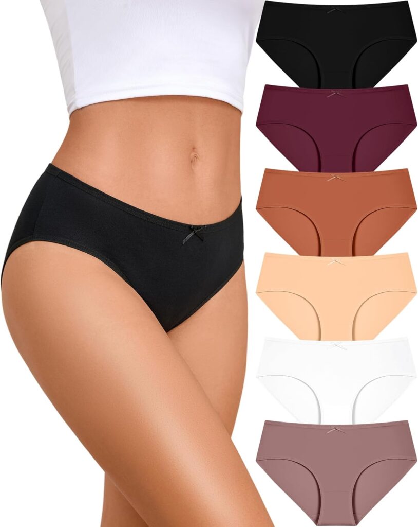 Cotton Cheeky Underwear 6-Pack: Low-Rise, Soft & Breathable