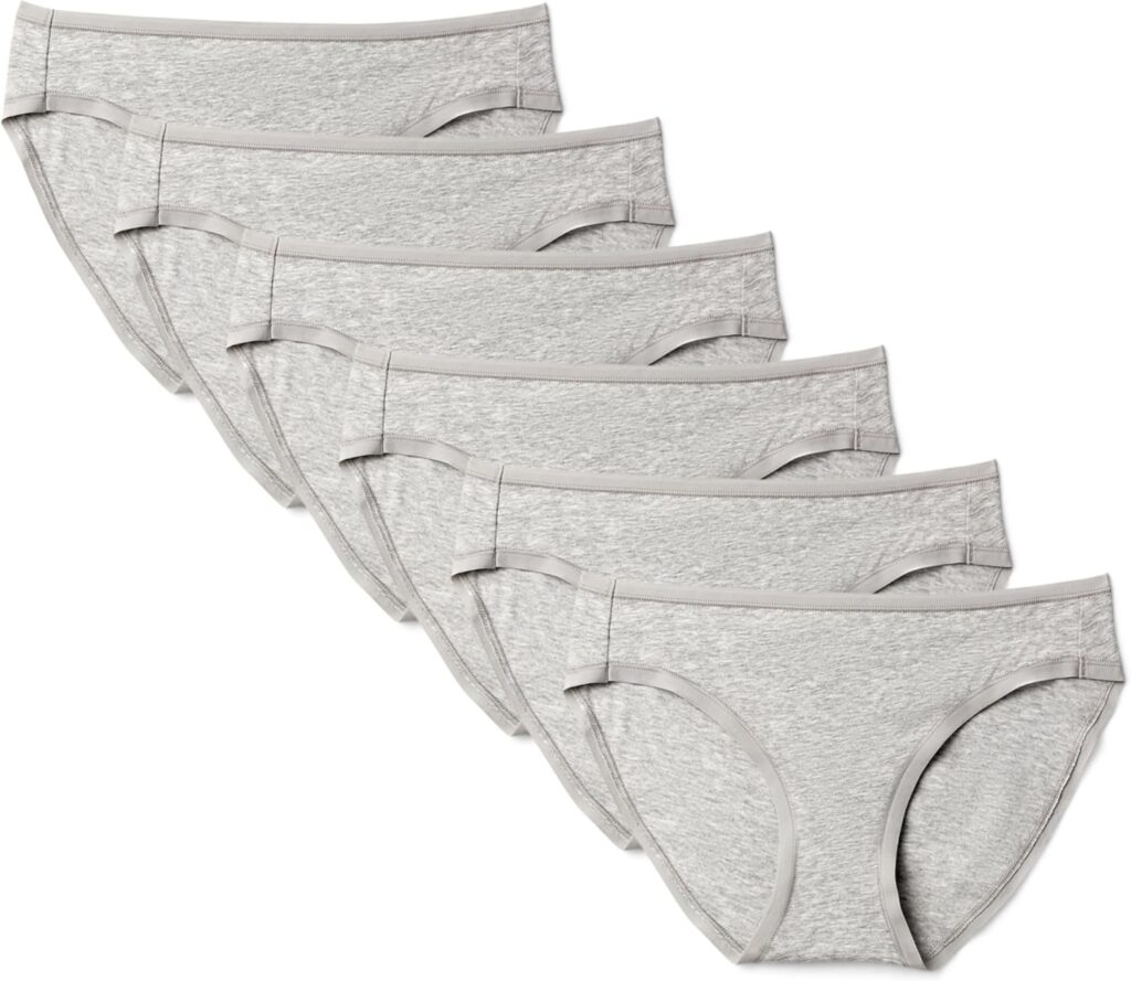 No-Ride-Up Cotton Bikini Briefs – Soft Stretchy Everyday Panties