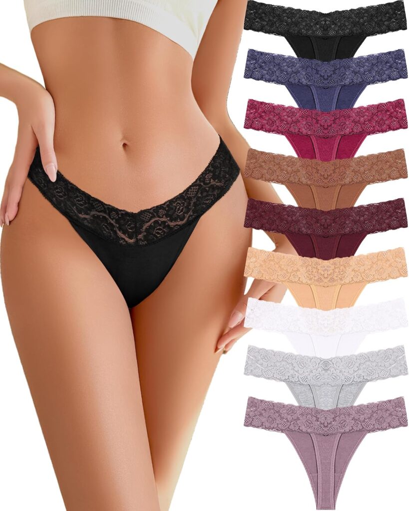 Cotton Lace Thong Underwear for Women – Soft & Sexy Everyday Wear