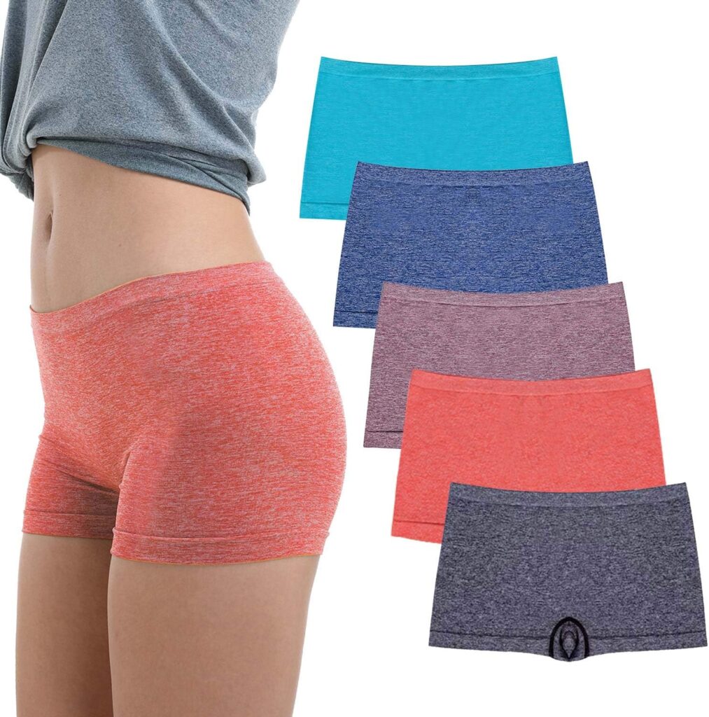 Seamless Boyshort Panties for Women – Invisible Underwear, No VPL