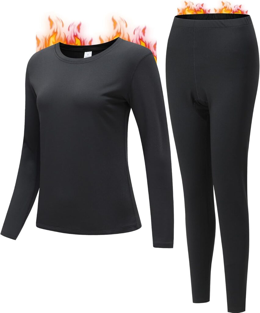 Women’s Thermal Underwear Set – Cozy Base Layer for Winter