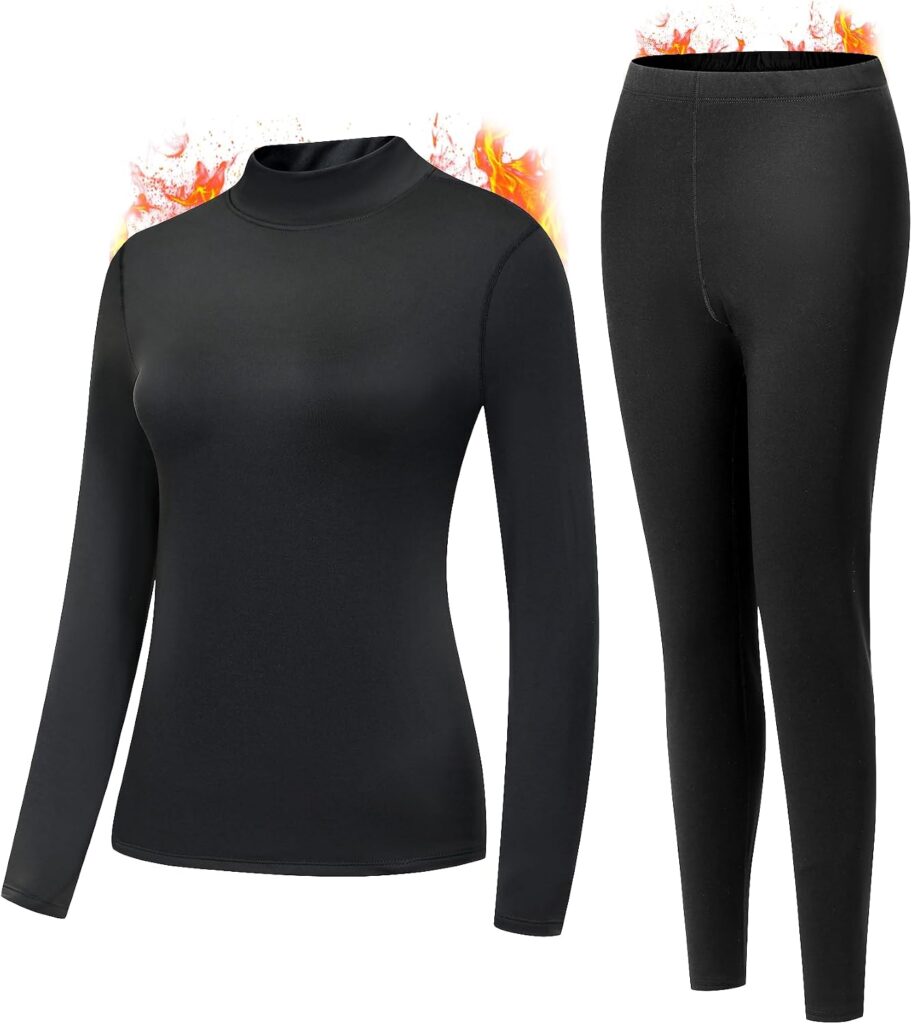 Women’s Thermal Underwear Set – Warm Base Layer for Winter