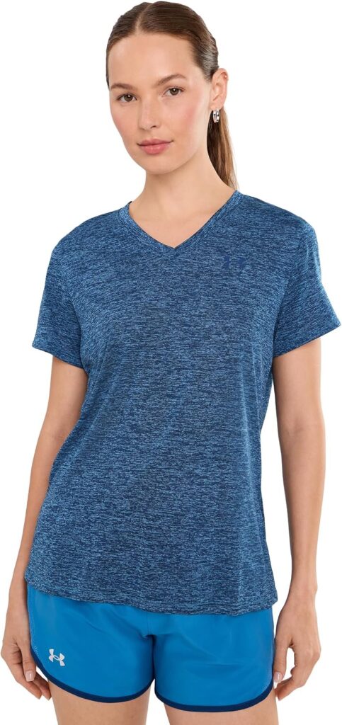 Under Armour Women’s Tech Twist V-Neck Tee for Workouts & Everyday Wear