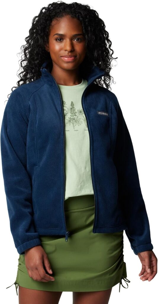 Columbia Women’s Benton Springs Full Zip Fleece Jacket for Warmth and Comfort