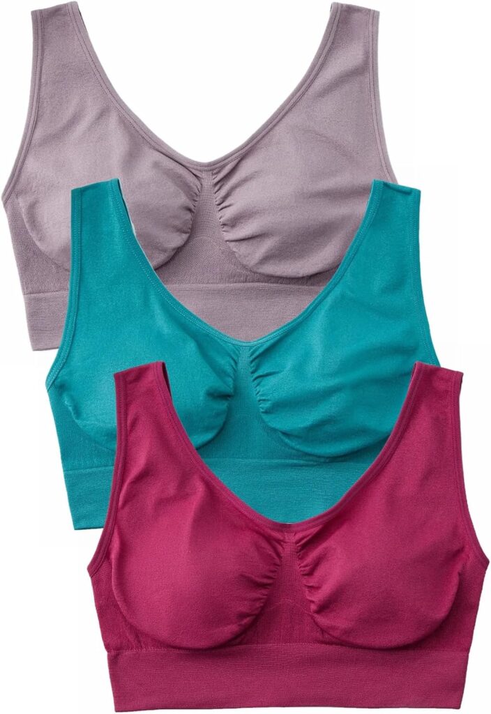 Wirefree Comfort Bralette for Sleep & Hiking – Soft Unpadded Fit for Women